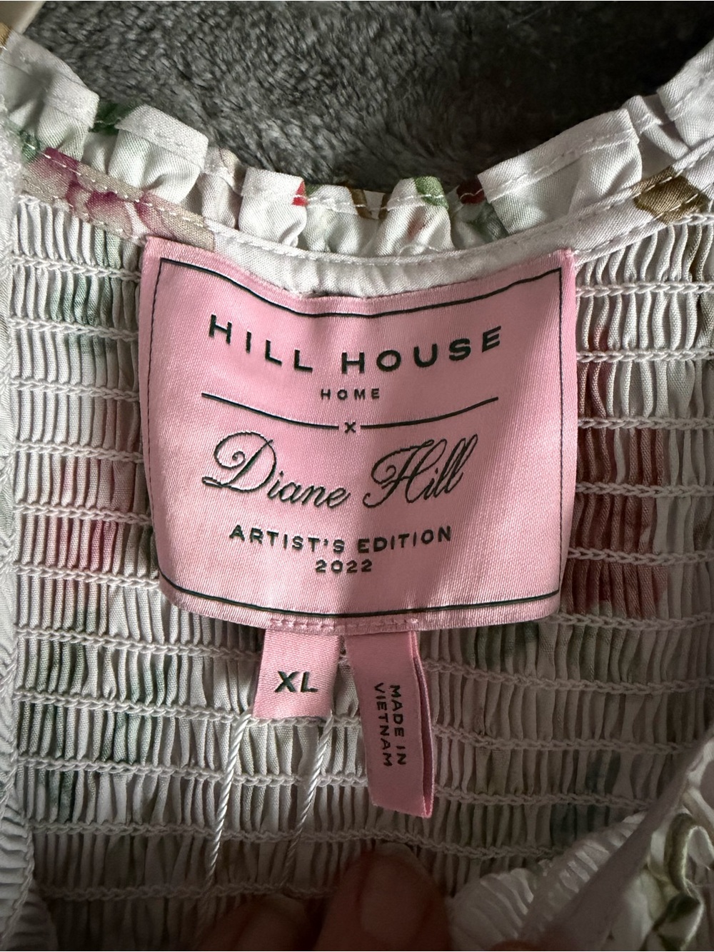 Hill House Home x Diane Hill The Nesli Nap Dress XL NWT Artist’s Edition 2022 - Picture 5 of 9